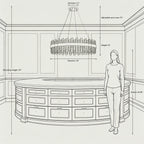 Corona Ring Chandelier, 24-Light Gold K9 Crystal, 30" Dia