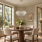 Velara Chandelier, 2-Tier 9-Light Gold K9 Crystal, 20" Dia