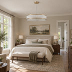 Velara Chandelier, 2-Tier 14-Light Gold K9 Crystal, 32" Dia